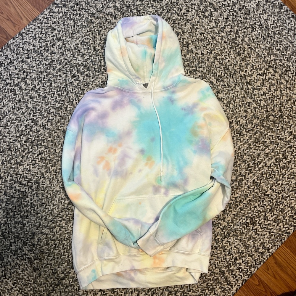 Gildan Men's Pastel Tie-Dye Hoodie